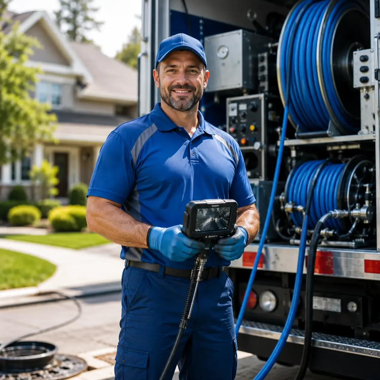 Local outdoor drain cleaning specialists in Carbon, TX